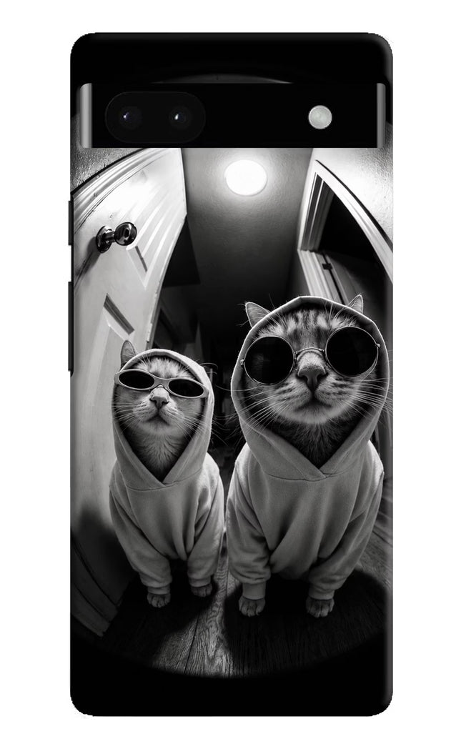 Hood Cats Google Pixel 6A Hard Case Back Cover by Casekaro