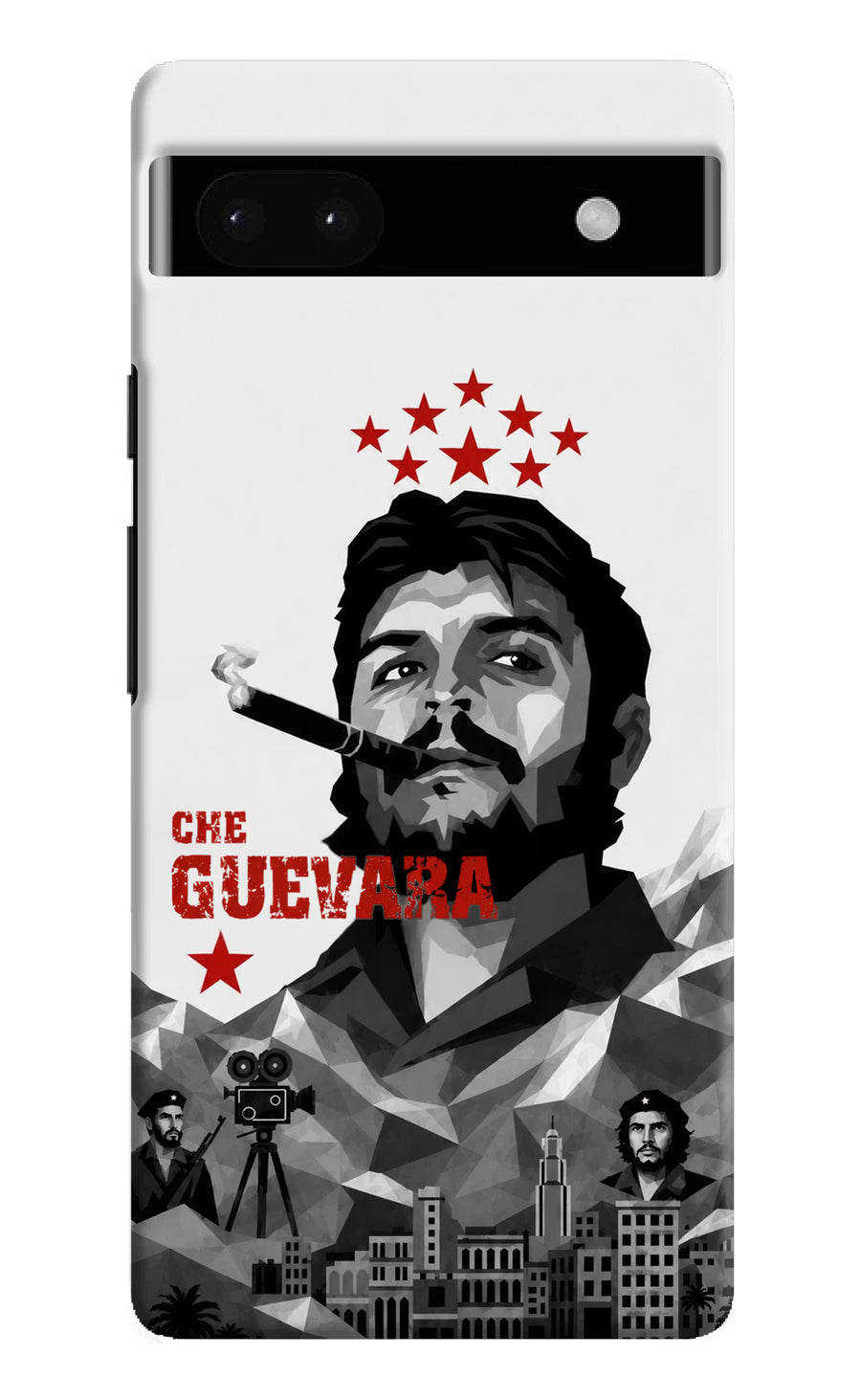 Che Guevara Iconic Google Pixel 6A Back Cover, Hard case