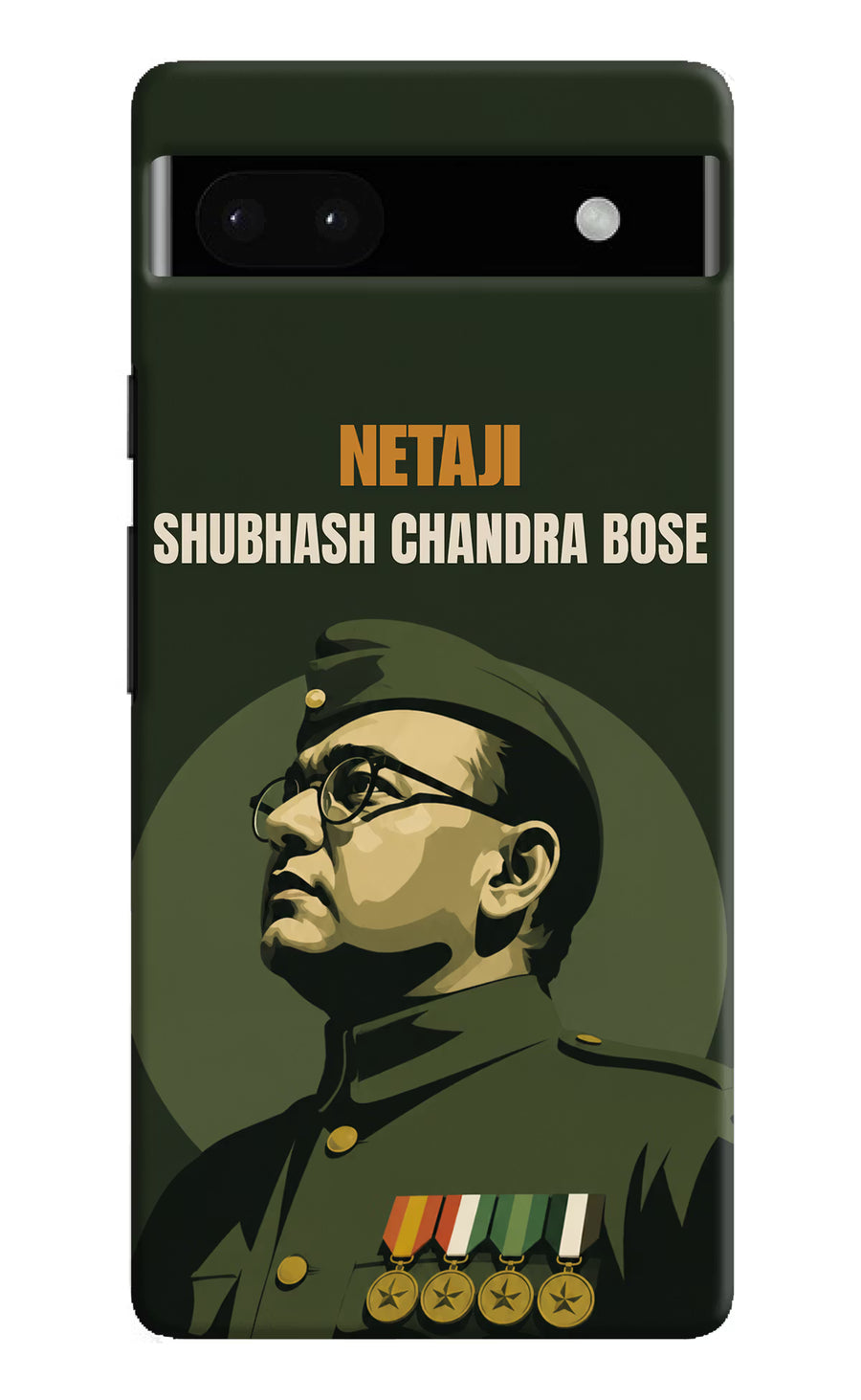 Netaji Legacy Google Pixel 6A Back Cover, Hard case