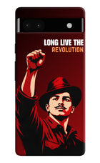 Bhagat Singh Revolution Google Pixel 6A Hard Case Back Cover by Casekaro