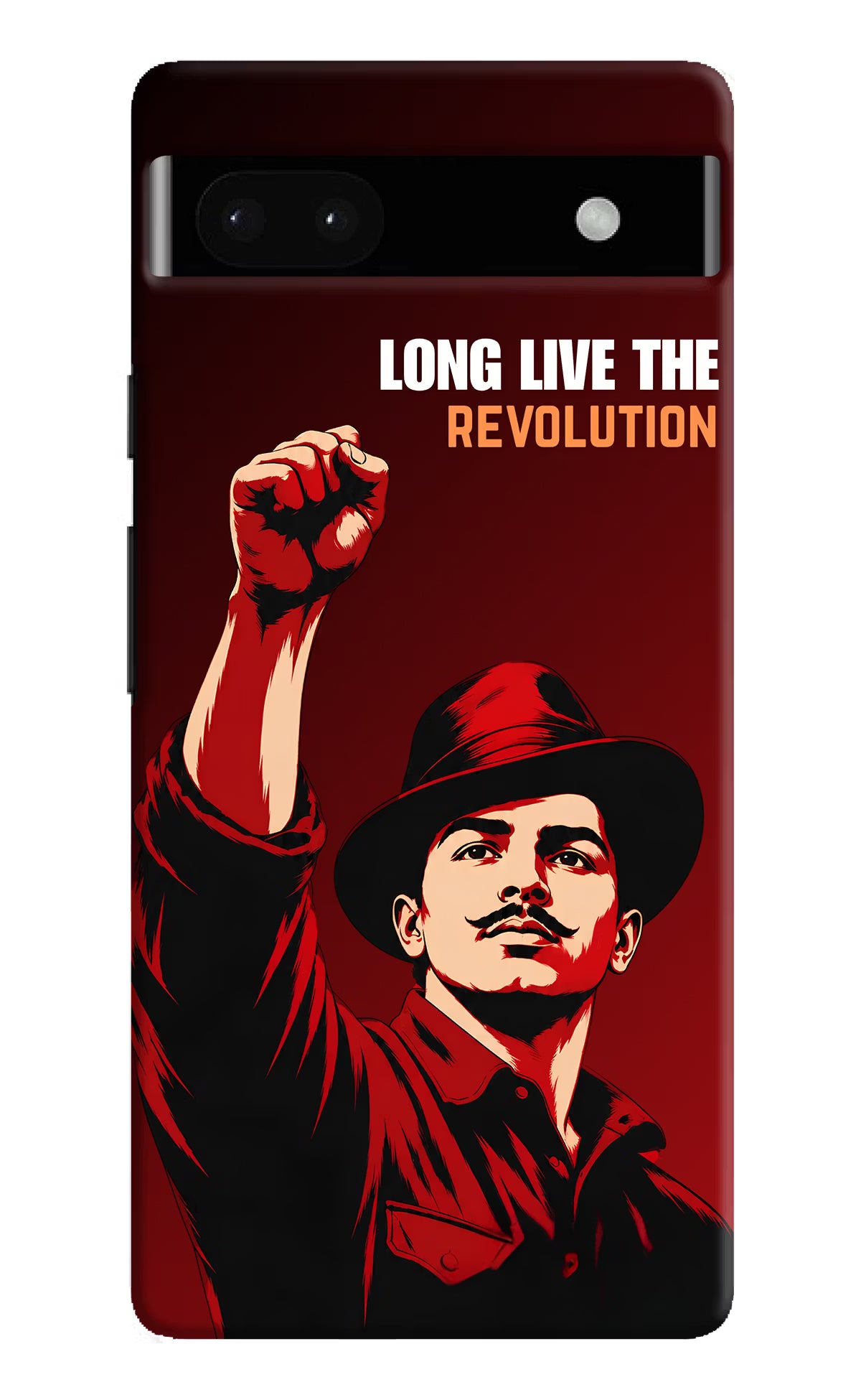 Bhagat Singh Revolution Google Pixel 6A Back Cover