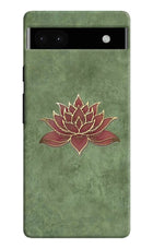 Lotus Grace Google Pixel 6A Back Cover