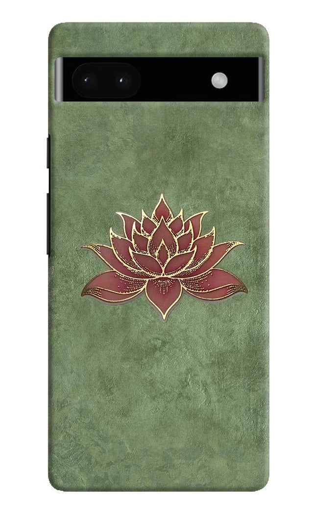 Lotus Grace Google Pixel 6A Hard Case Back Cover by Casekaro