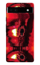 Fire Eye Google Pixel 6A Back Cover
