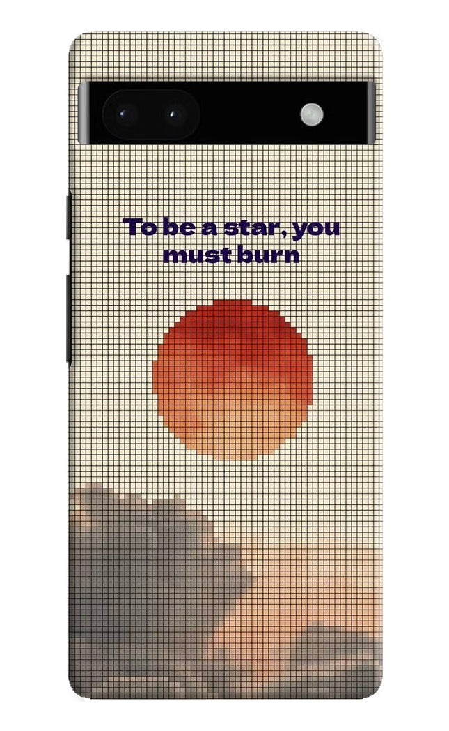 Pixel Sun Google Pixel 6A Hard Case Back Cover by Casekaro