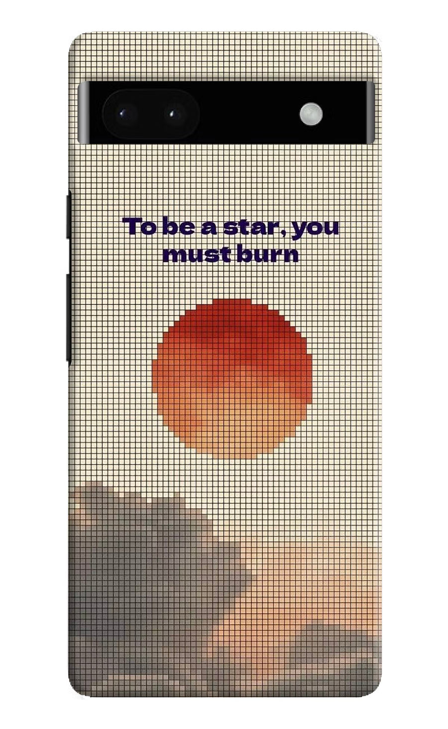 Pixel Sun Google Pixel 6A Back Cover, Hard case