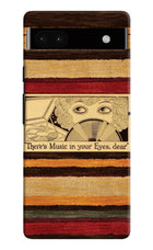 Vinyl Stripes Google Pixel 6A Back Cover