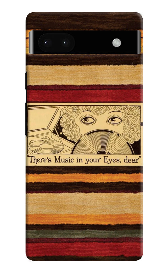 Vinyl Stripes Google Pixel 6A Hard Case Back Cover by Casekaro