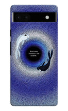 Dark Koi Google Pixel 6A Back Cover