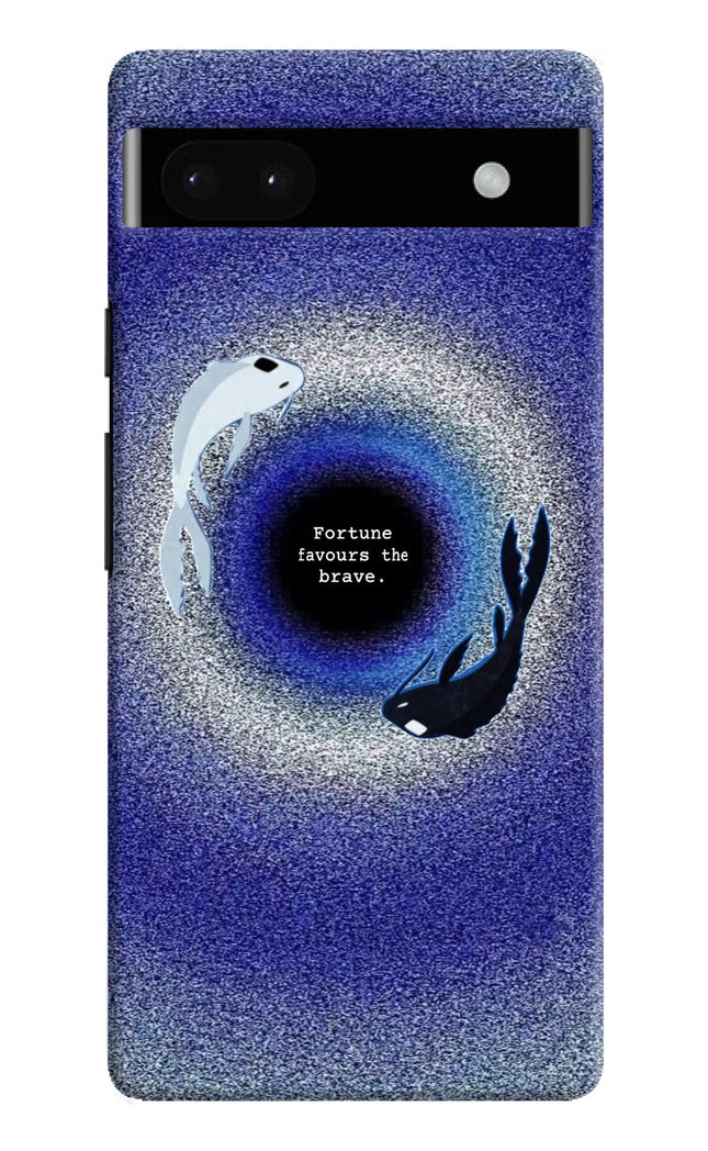 Dark Koi Google Pixel 6A Hard Case Back Cover by Casekaro
