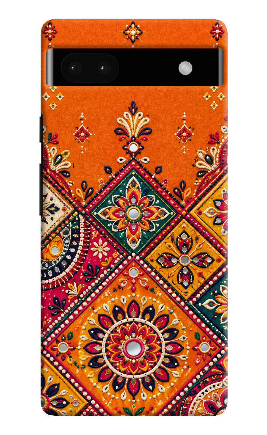 Kutch Glow Google Pixel 6A Back Cover, Hard case
