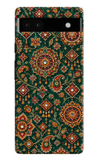 Green Pataka Google Pixel 6A Hard Case Back Cover by Casekaro