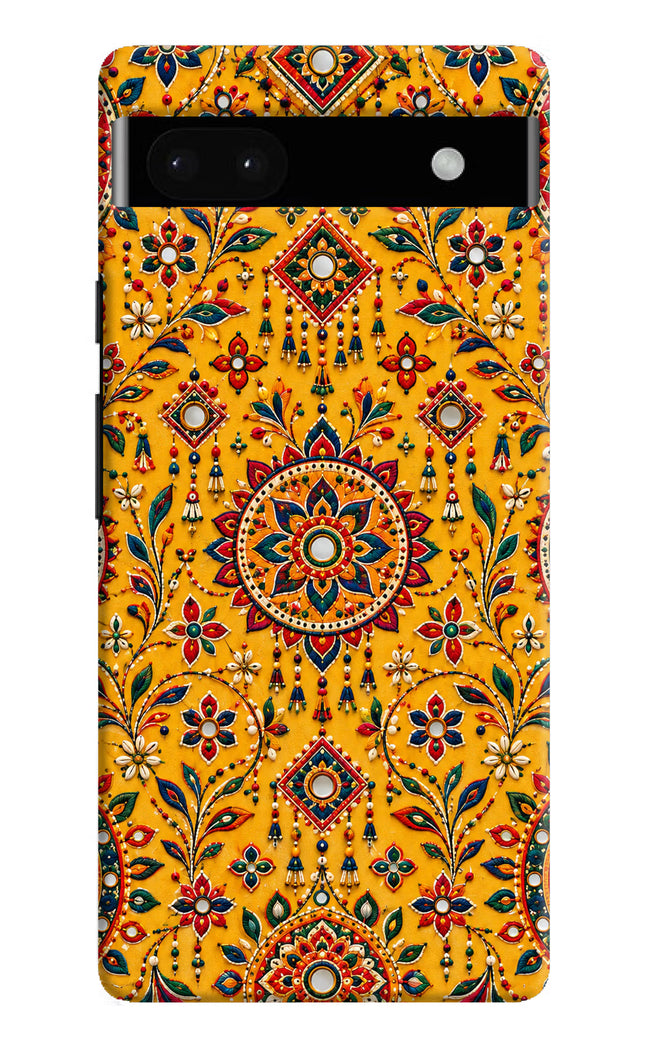 Sunlit Aura Google Pixel 6A Hard Case Back Cover by Casekaro