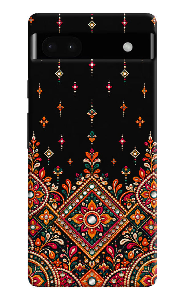 Noir Mehfil Google Pixel 6A Hard Case Back Cover by Casekaro