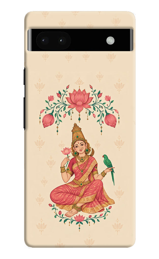 Goddess Lakshmi Google Pixel 6A Back Cover