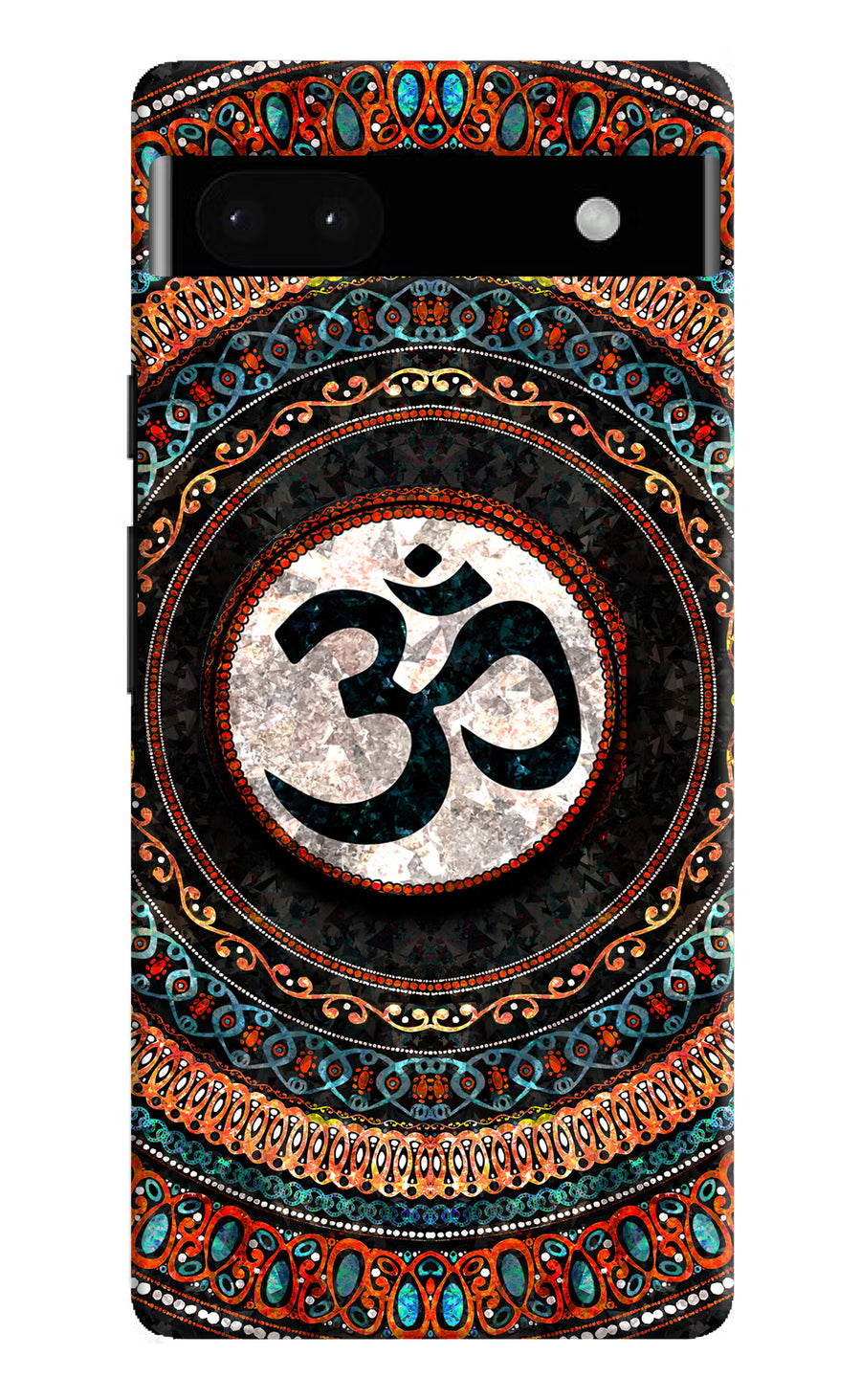 Om Culture Google Pixel 6A Pop Case, Hard case
