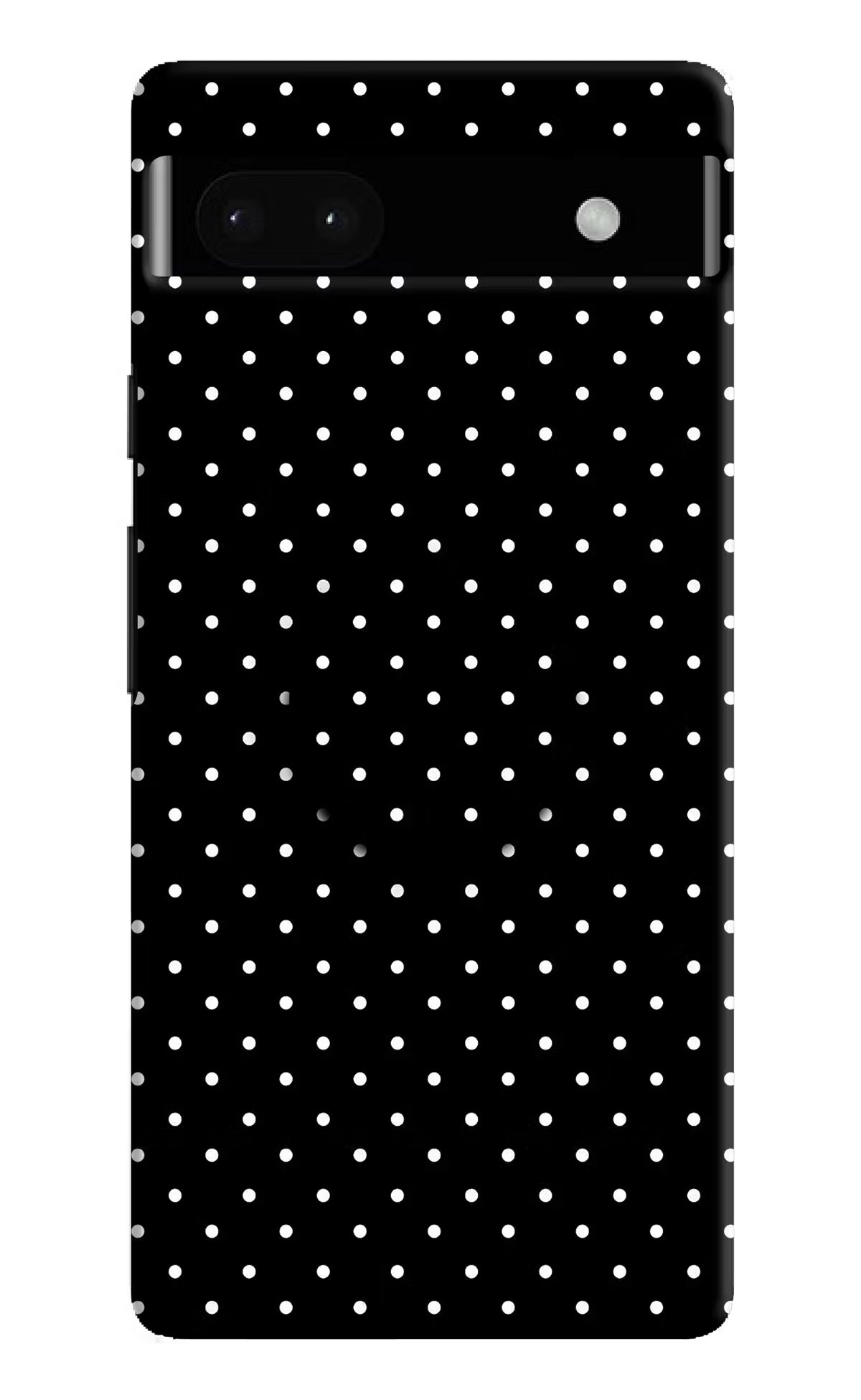 White Dots Google Pixel 6A Pop Case by Casekaro