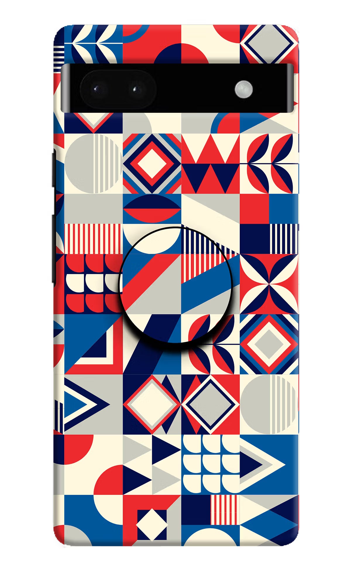 Colorful Pattern Google Pixel 6A Pop Case by Casekaro