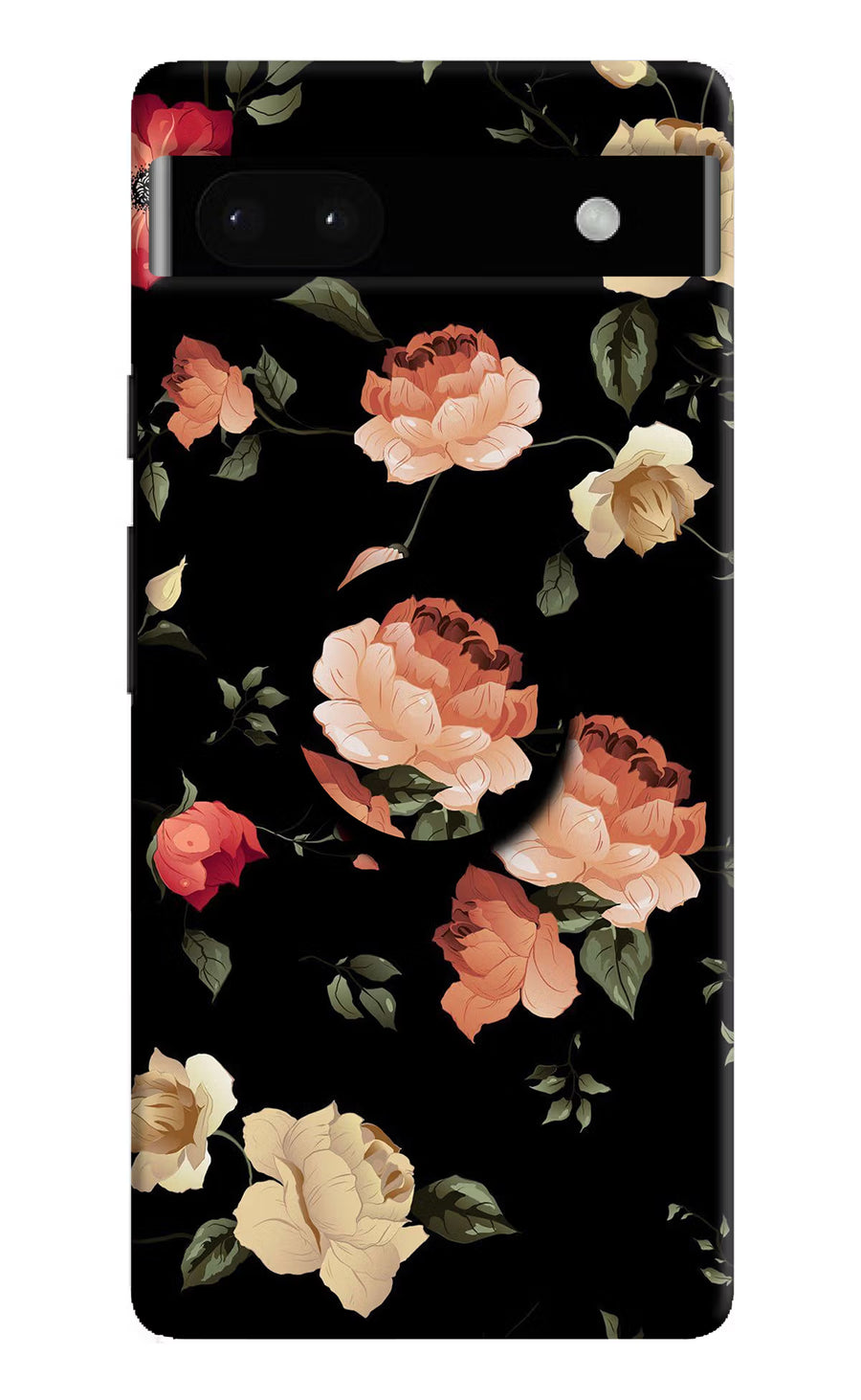 Flowers Google Pixel 6A Pop Case, Hard case