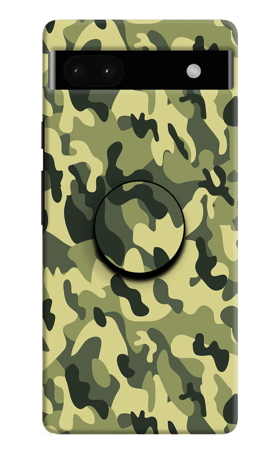 Camouflage Google Pixel 6A Pop Case, Hard case