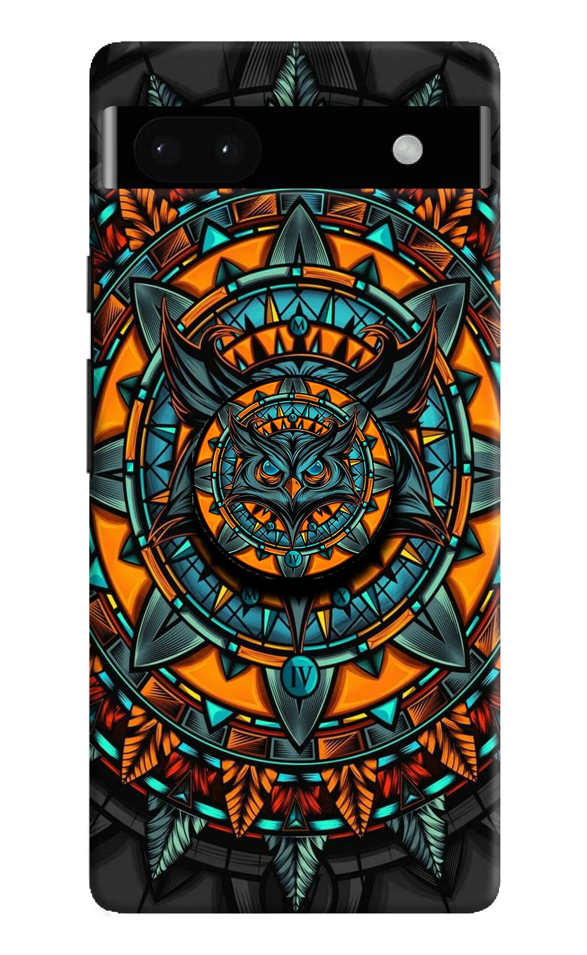 Angry Owl Google Pixel 6A Pop Case by Casekaro