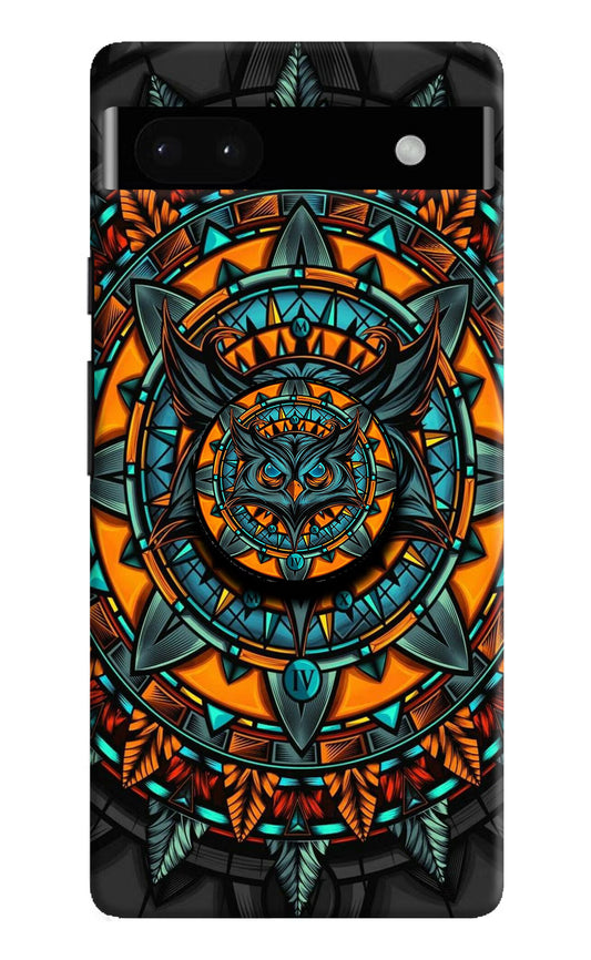 Angry Owl Google Pixel 6A Pop Case by Casekaro