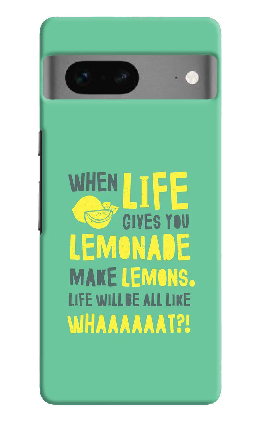 Quote Google Pixel 7 Back Cover, Hard case