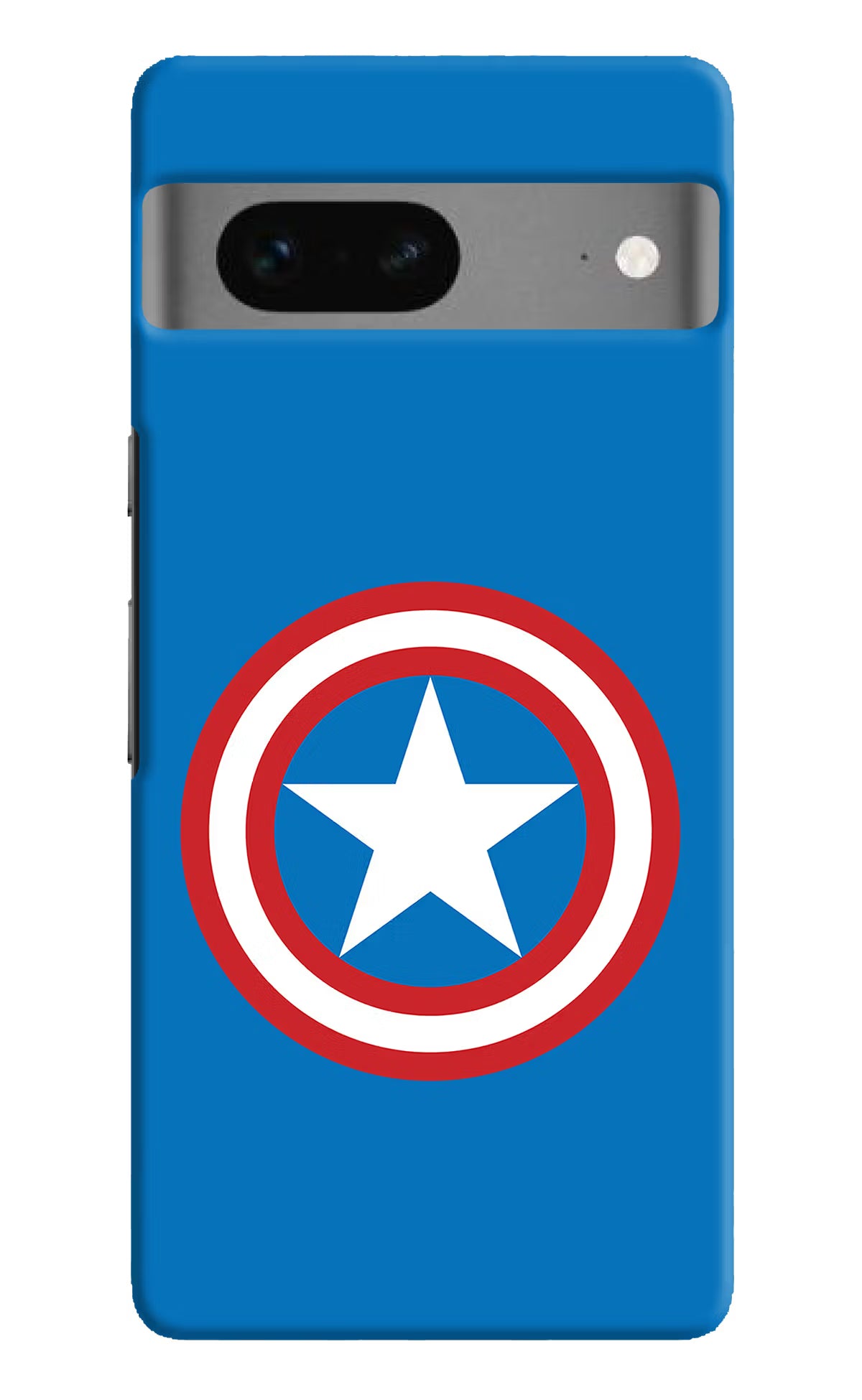 Captain America Logo Google Pixel 7 Hard Case Back Cover by Casekaro