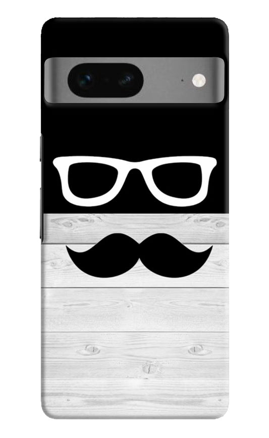 Mustache Google Pixel 7 Hard Case Back Cover by Casekaro