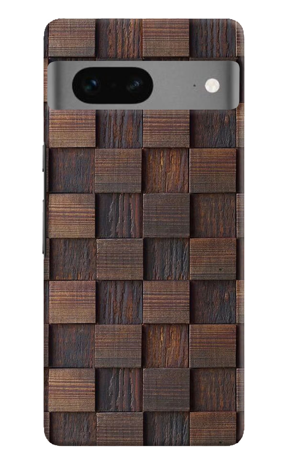 Wooden Cube Design Google Pixel 7 Hard Case Back Cover by Casekaro