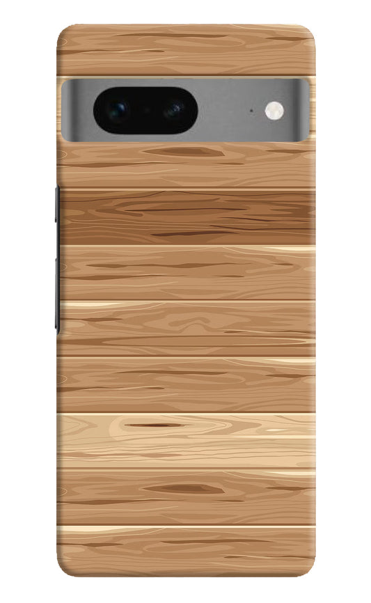Wooden Vector Google Pixel 7 Hard Case Back Cover by Casekaro
