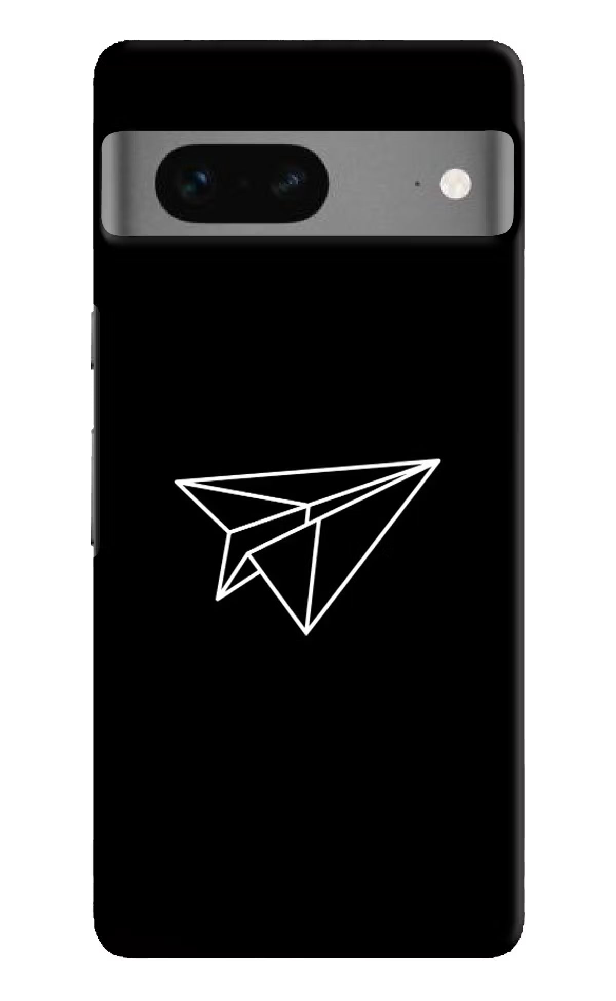 Paper Plane White Google Pixel 7 Hard Case Back Cover by Casekaro