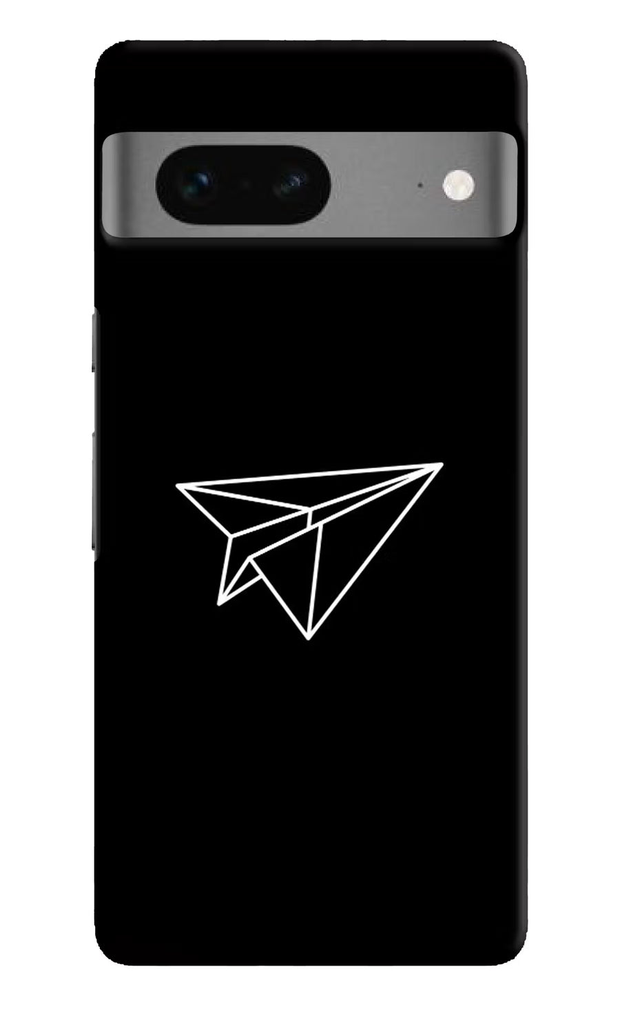 Paper Plane White Google Pixel 7 Back Cover, Hard case