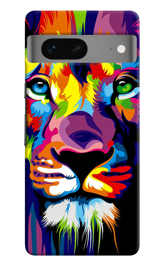 Lion Google Pixel 7 Hard Case Back Cover by Casekaro