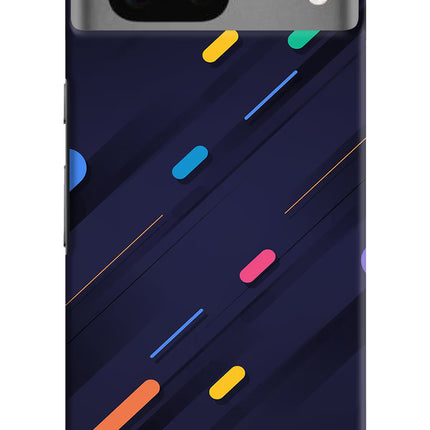 Abstract Design Google Pixel 7 Hard Case Back Cover by Casekaro