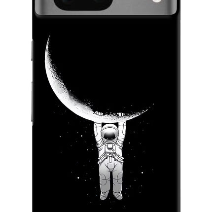 Moon Space Google Pixel 7 Hard Case Back Cover by Casekaro