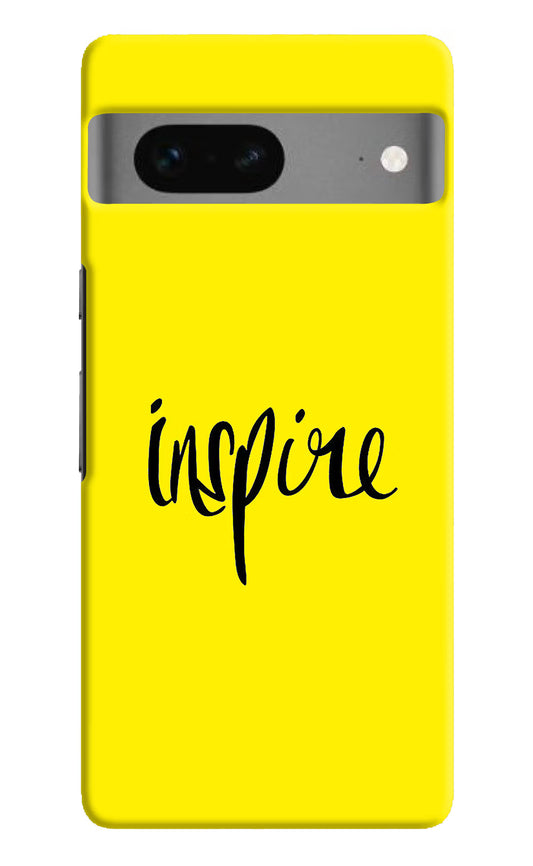 Inspire Google Pixel 7 Hard Case Back Cover by Casekaro