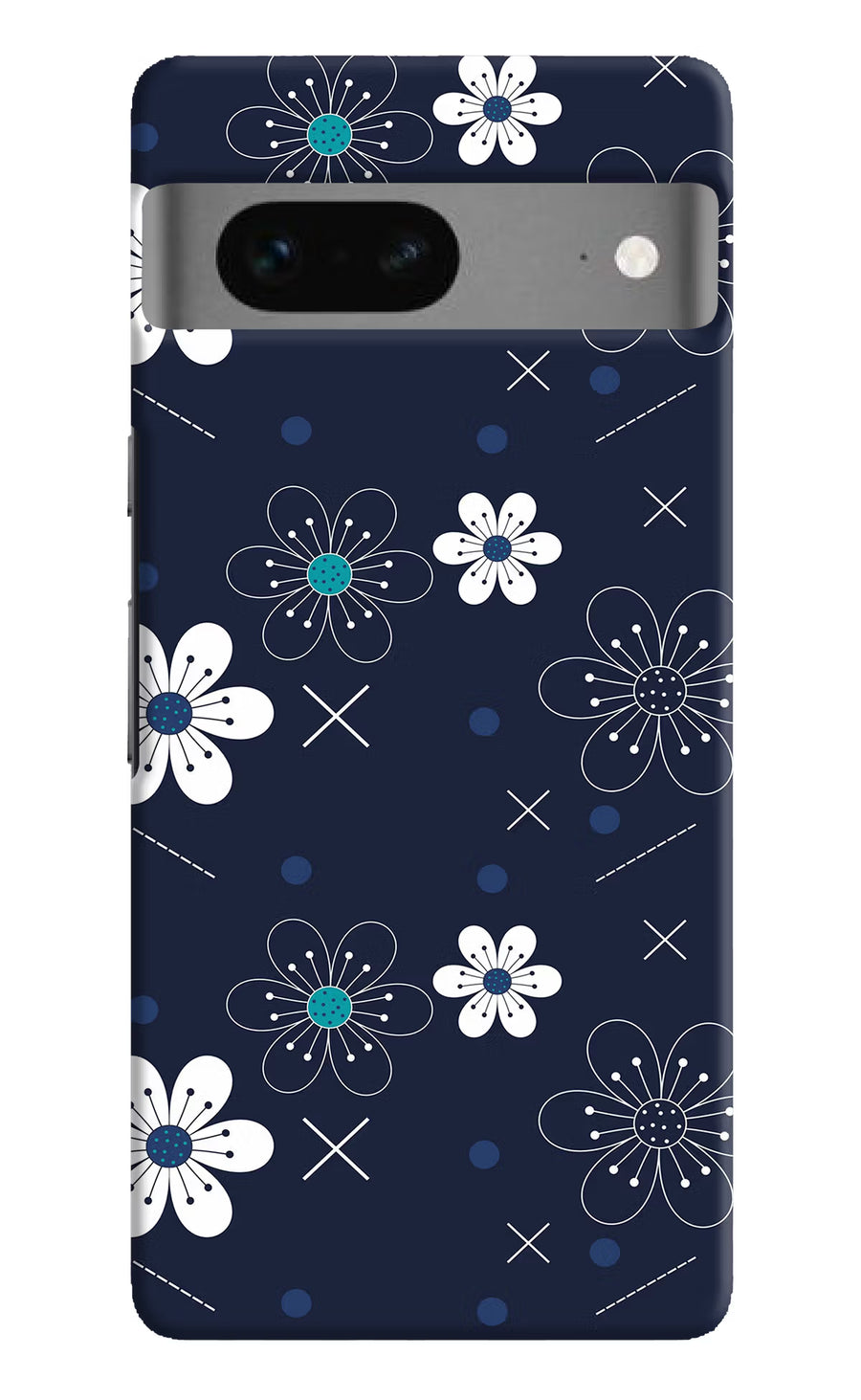 Flowers Google Pixel 7 Back Cover, Hard case