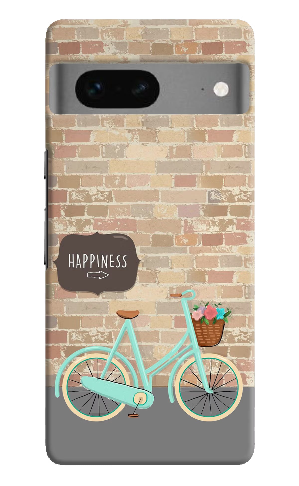 Happiness Artwork Google Pixel 7 Hard Case Back Cover by Casekaro