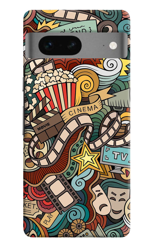 Cinema Abstract Google Pixel 7 Hard Case Back Cover by Casekaro
