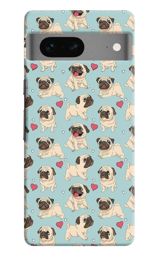 Pug Dog Google Pixel 7 Hard Case Back Cover by Casekaro