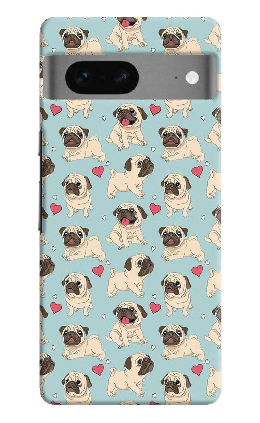 Pug Dog Google Pixel 7 Back Cover, Hard case