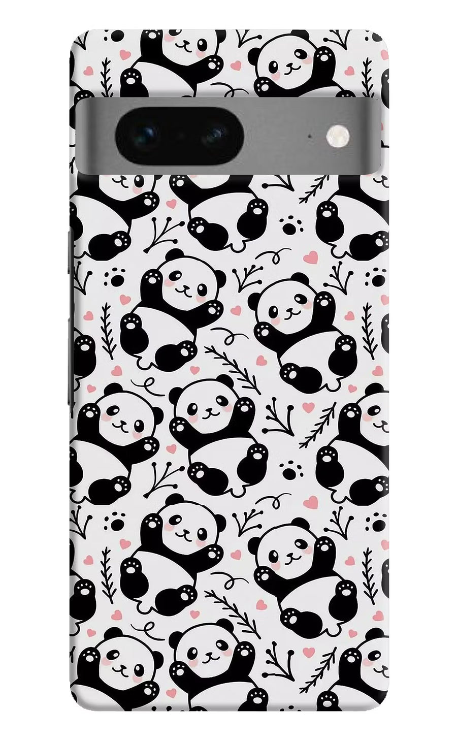 Cute Panda Google Pixel 7 Back Cover, Hard case