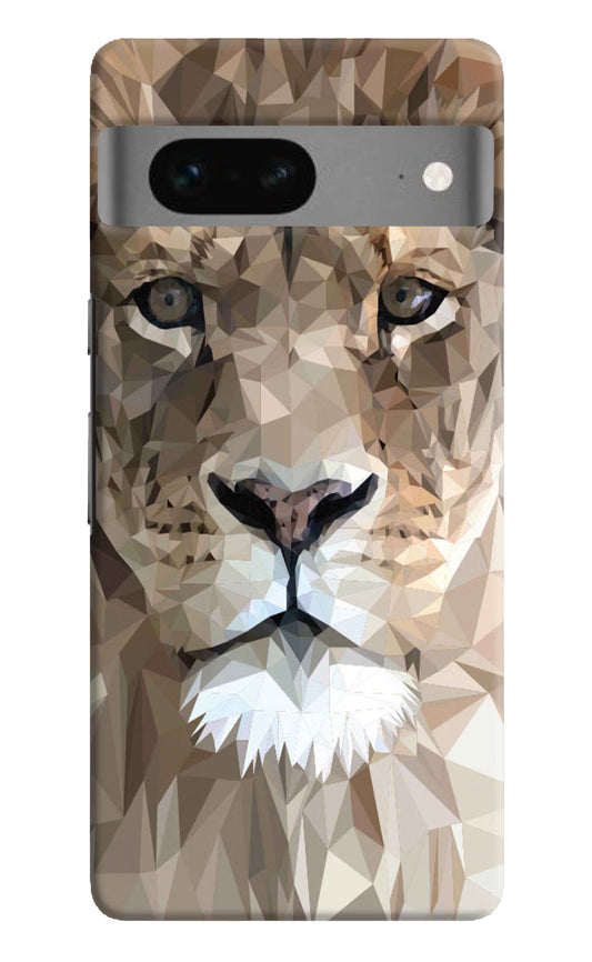 Lion Art Google Pixel 7 Hard Case Back Cover by Casekaro