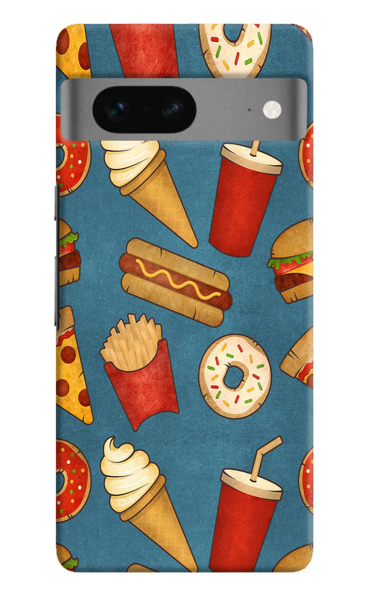 Foodie Google Pixel 7 Hard Case Back Cover by Casekaro