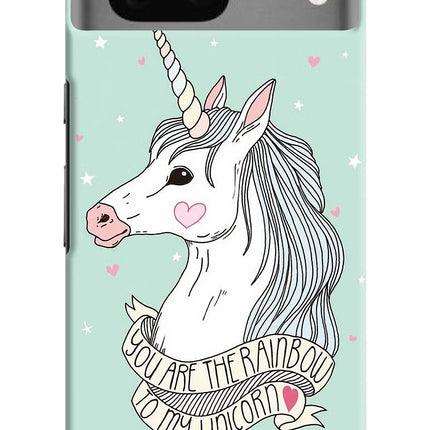 Unicorn Wallpaper Google Pixel 7 Hard Case Back Cover by Casekaro