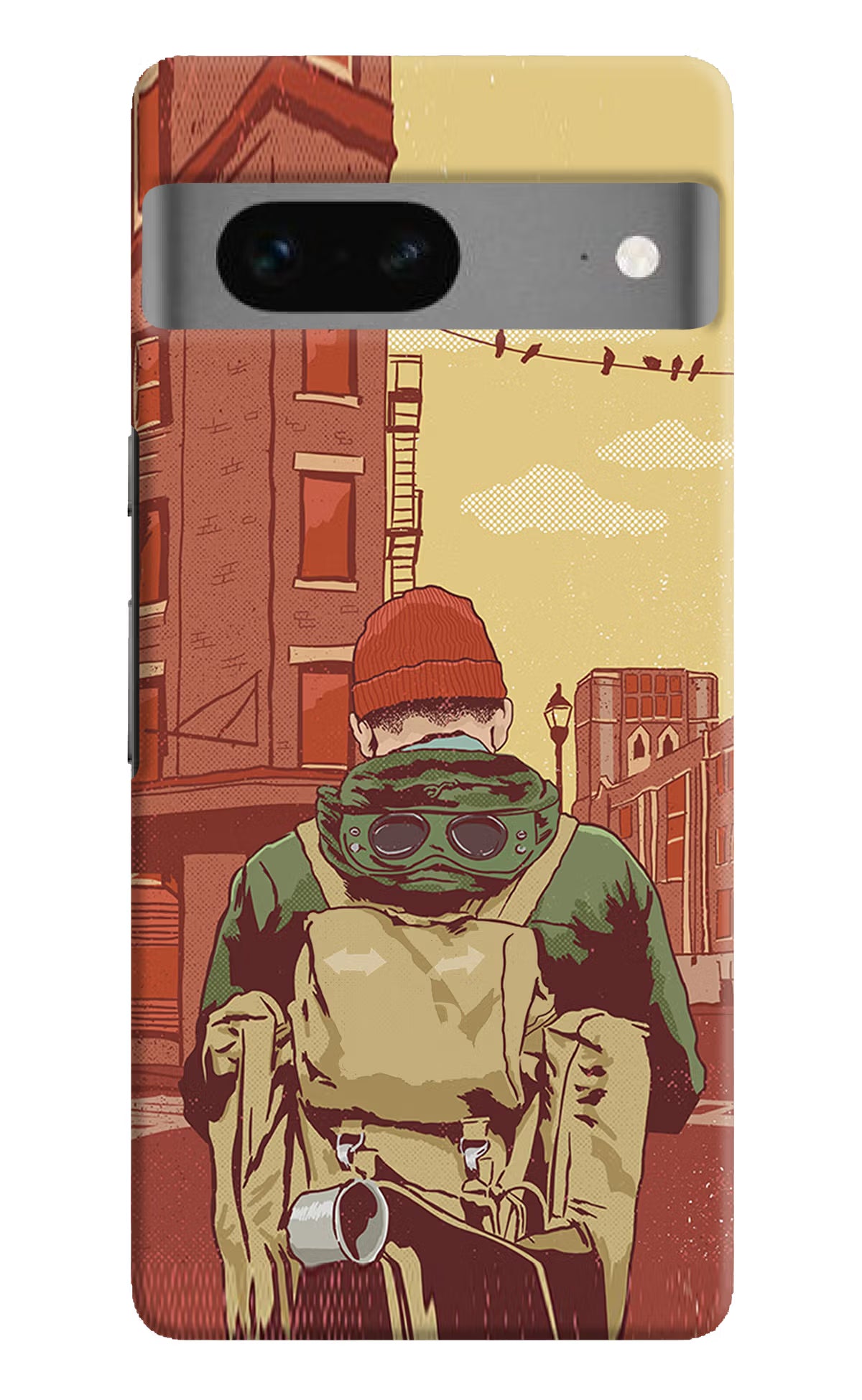 Adventurous Google Pixel 7 Hard Case Back Cover by Casekaro