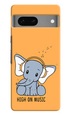 High On Music Google Pixel 7 Hard Case Back Cover by Casekaro
