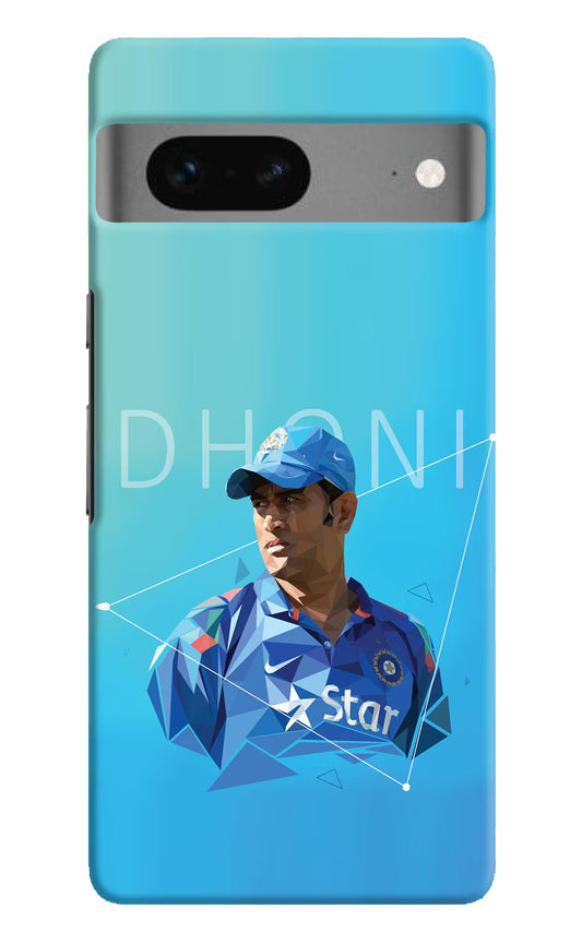 Dhoni Artwork Google Pixel 7 Hard Case Back Cover by Casekaro