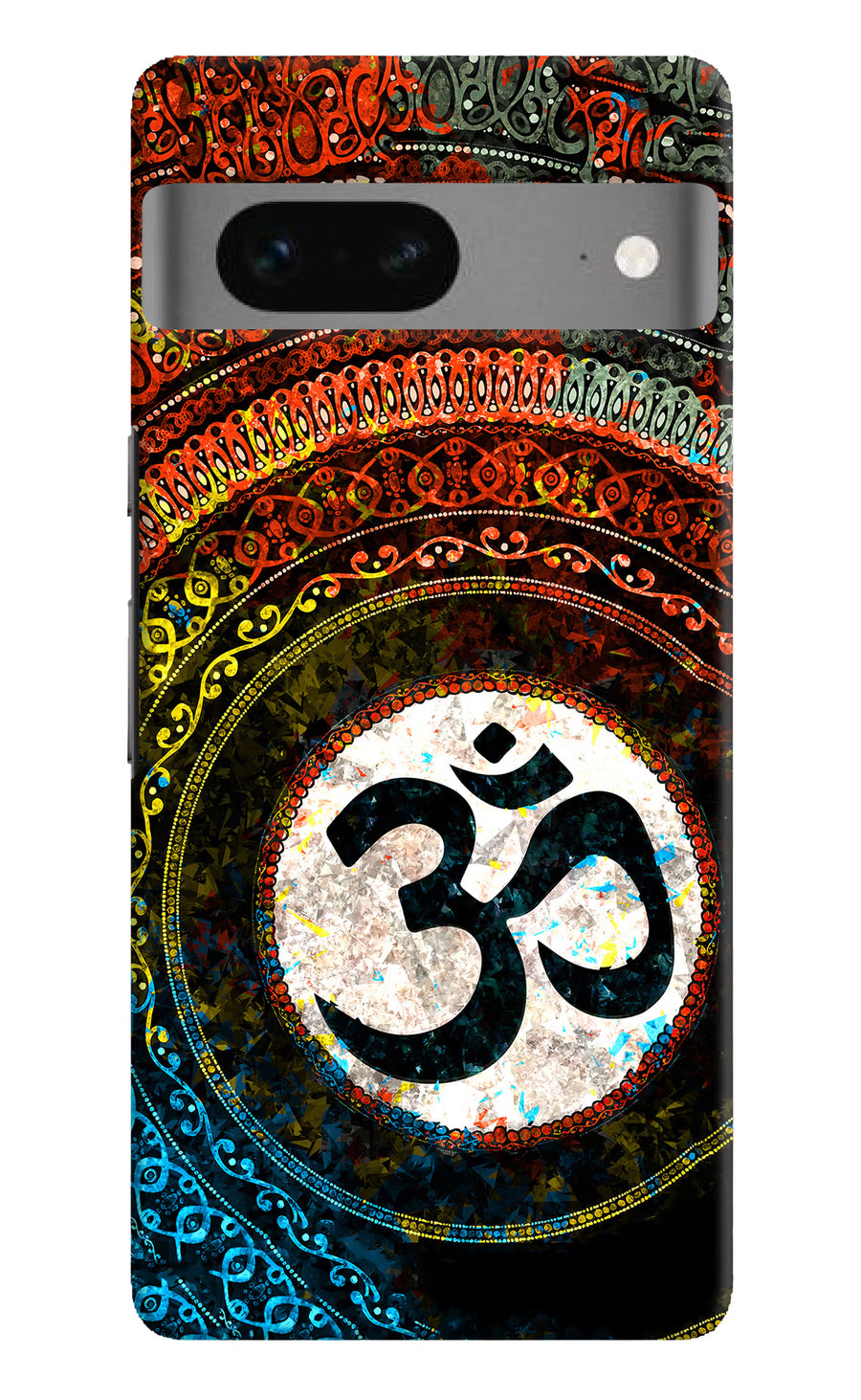 Om Cultural Google Pixel 7 Back Cover, Hard case